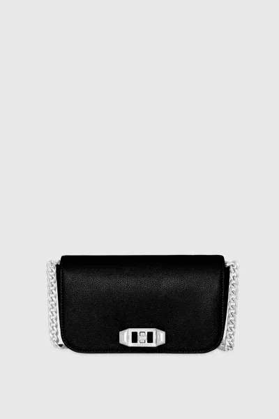 Rebecca Minkoff Amour Crossbody Bag In Black