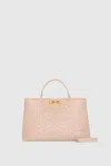 Rebecca Minkoff Amour Top Handle Satchel Bag In Brown