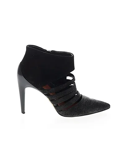 Pre-owned Rebecca Minkoff Ankle Boots In Black