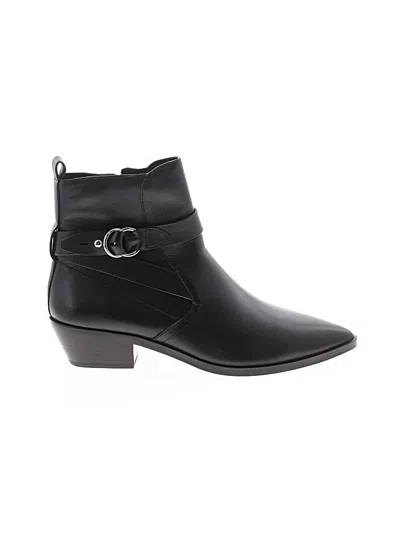 Pre-owned Rebecca Minkoff Ankle Boots In Black