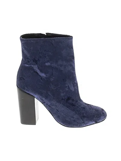 Pre-owned Rebecca Minkoff Ankle Boots In Blue