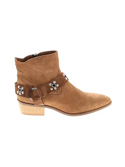 Pre-owned Rebecca Minkoff Ankle Boots In Brown