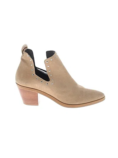 Pre-owned Rebecca Minkoff Ankle Boots In Tan