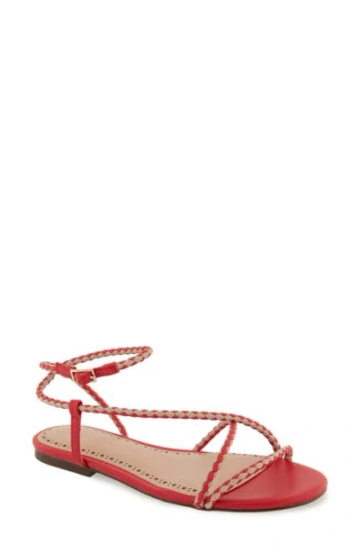 Rebecca Minkoff Ayla Ankle Strap Sandal In Red