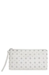 Rebecca Minkoff Ayla Stud Faux Leather Clutch