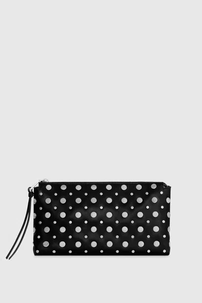 Rebecca Minkoff Ayla Studded Clutch Bag In Black
