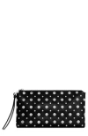 Rebecca Minkoff Ayla Studded Clutch In Black