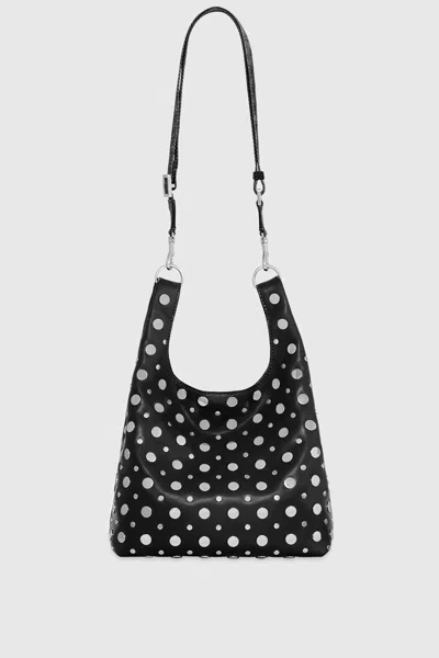 Rebecca Minkoff Ayla Studded Shopper Bag In Black