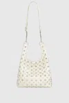 Rebecca Minkoff Ayla Studded Shopper Bag In Porcelain