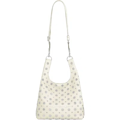Rebecca Minkoff Ayla Studded Shopper Tote In White