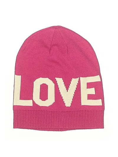 Pre-owned Rebecca Minkoff Beanie Hat In Pink