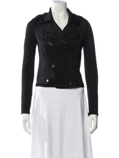 Pre-owned Rebecca Minkoff Biker Jacket In Black