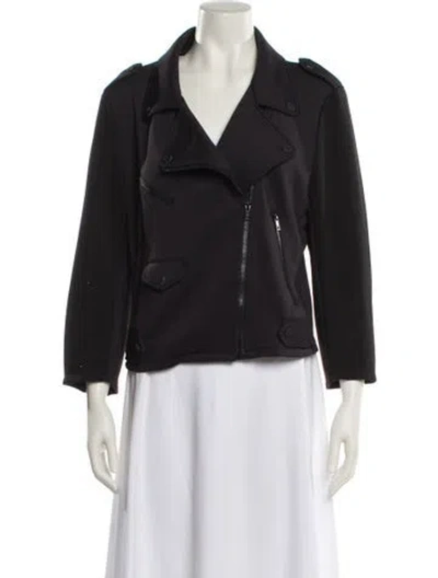 Pre-owned Rebecca Minkoff Biker Jacket In Black