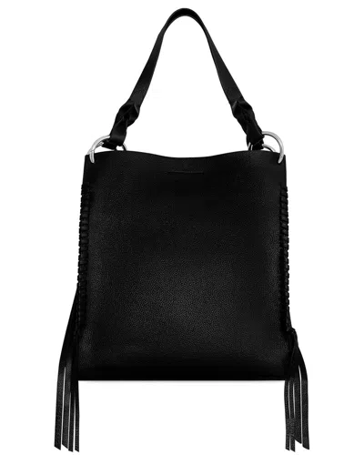 Rebecca Minkoff Boheme Leather Tote In Black