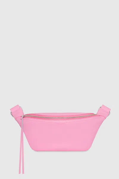 Rebecca Minkoff Bree Belt Bag In Bubble Gum