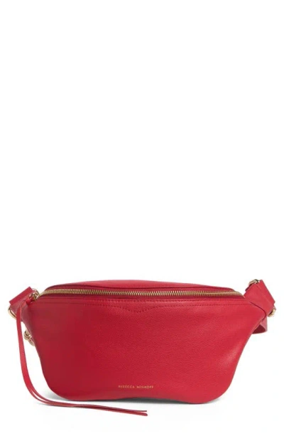 Rebecca Minkoff Bree Belt Bag In Red