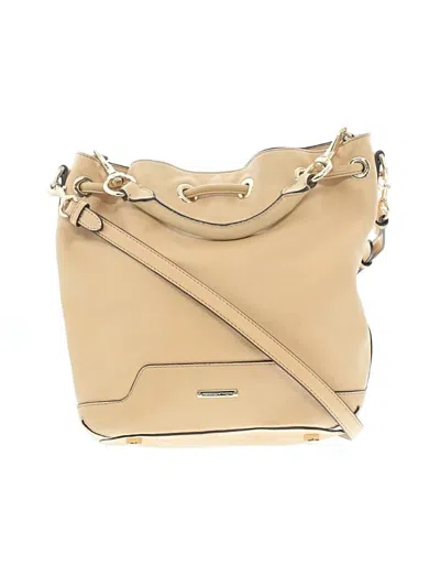 Pre-owned Rebecca Minkoff Bucket Bag In Tan