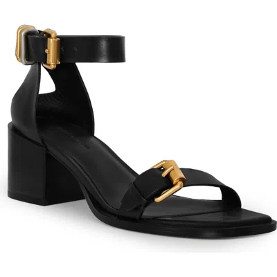 Rebecca Minkoff Buckle Up Ankle Strap Sandal In Multi