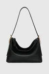 Rebecca Minkoff Buckle Up Shoulder Bag In Black