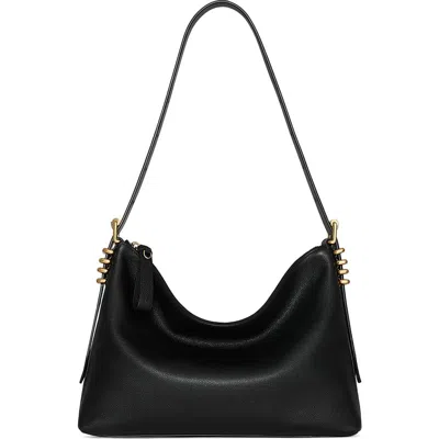 Rebecca Minkoff Buckle Up Shoulder Bag In Black