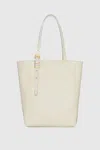 Rebecca Minkoff Buckle Up Tote Bag In Porcelain