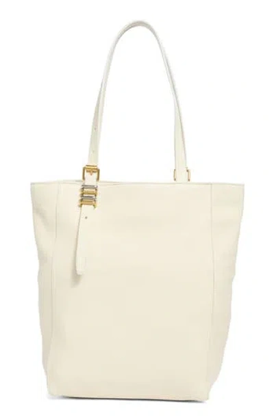 Rebecca Minkoff Buckle Up Tote Bag In White
