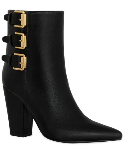 REBECCA MINKOFF BUCKLEBTY LEATHER BOOTIE