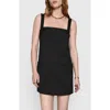Rebecca Minkoff Button Detail Wool Blend Minidress