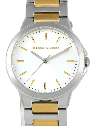 Pre-owned Rebecca Minkoff Cali 34mm In White