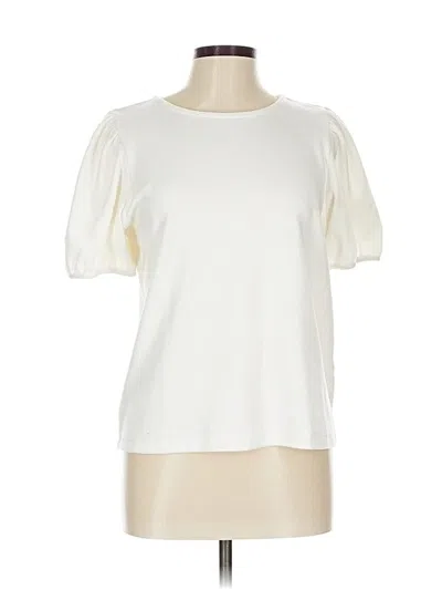 Pre-owned Rebecca Minkoff Cardigan Sweater In White