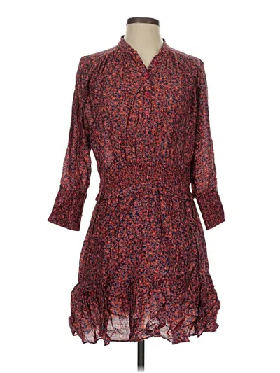 Pre-owned Rebecca Minkoff Casual Dress In Burgundy