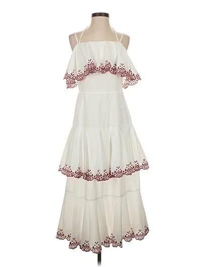 Pre-owned Rebecca Minkoff Casual Dress In White
