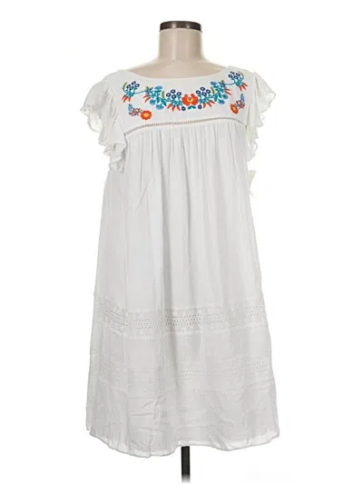 Pre-owned Rebecca Minkoff Casual Dress In White