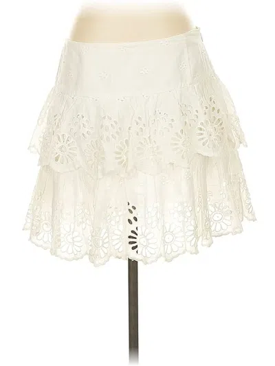 Pre-owned Rebecca Minkoff Casual Skirt In White