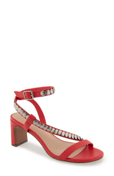 Rebecca Minkoff Catalina Ankle Strap Sandal In Red