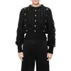 Rebecca Minkoff Cecilia Alpaca Blend Sweater In True Black