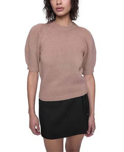 REBECCA MINKOFF CELESTE SHORT SLEEVE SWEATER