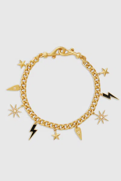 Rebecca Minkoff Celestial Charm Necklace In Gold