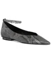 Rebecca Minkoff Chain Ankle Leather Ballet Flat