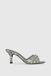 Rebecca Minkoff Chain Leather Mule In Multicolor