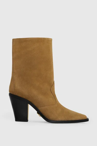 Rebecca Minkoff City Cowboy Boot In Honey