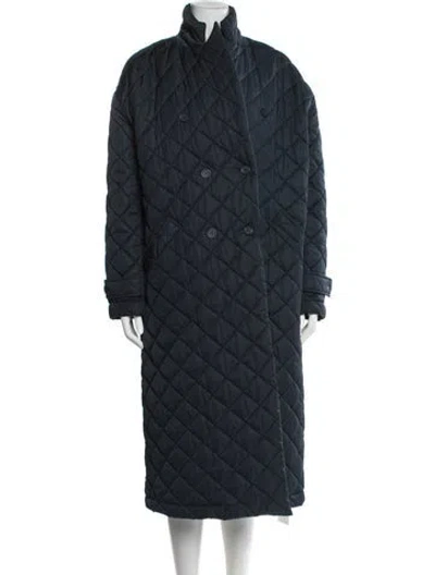 Pre-owned Rebecca Minkoff Coat In Blue