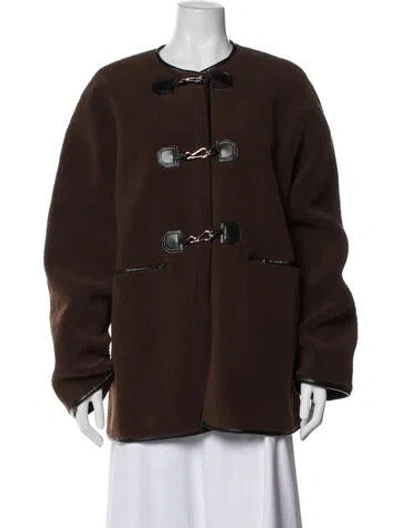 Pre-owned Rebecca Minkoff Coat In Brown