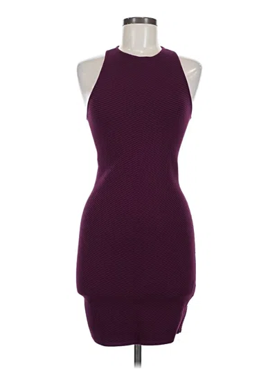 Pre-owned Rebecca Minkoff Cocktail Dress In Burgundy