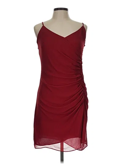 Pre-owned Rebecca Minkoff Cocktail Dress In Burgundy
