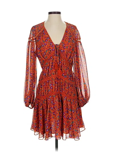 Pre-owned Rebecca Minkoff Cocktail Dress In Orange