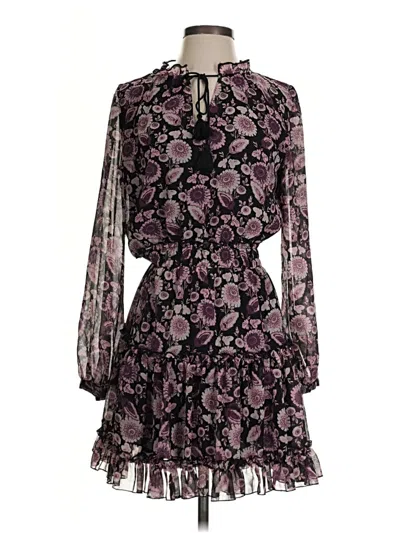 Pre-owned Rebecca Minkoff Cocktail Dress In Purple