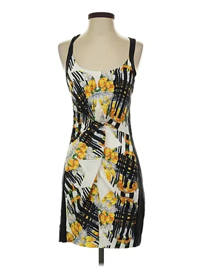 Pre-owned Rebecca Minkoff Cocktail Dress In Yellow