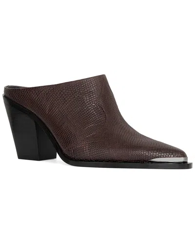 Rebecca Minkoff Colt Leather Mule In Brown