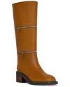 Rebecca Minkoff Convert Tall Leather Boot In Brown